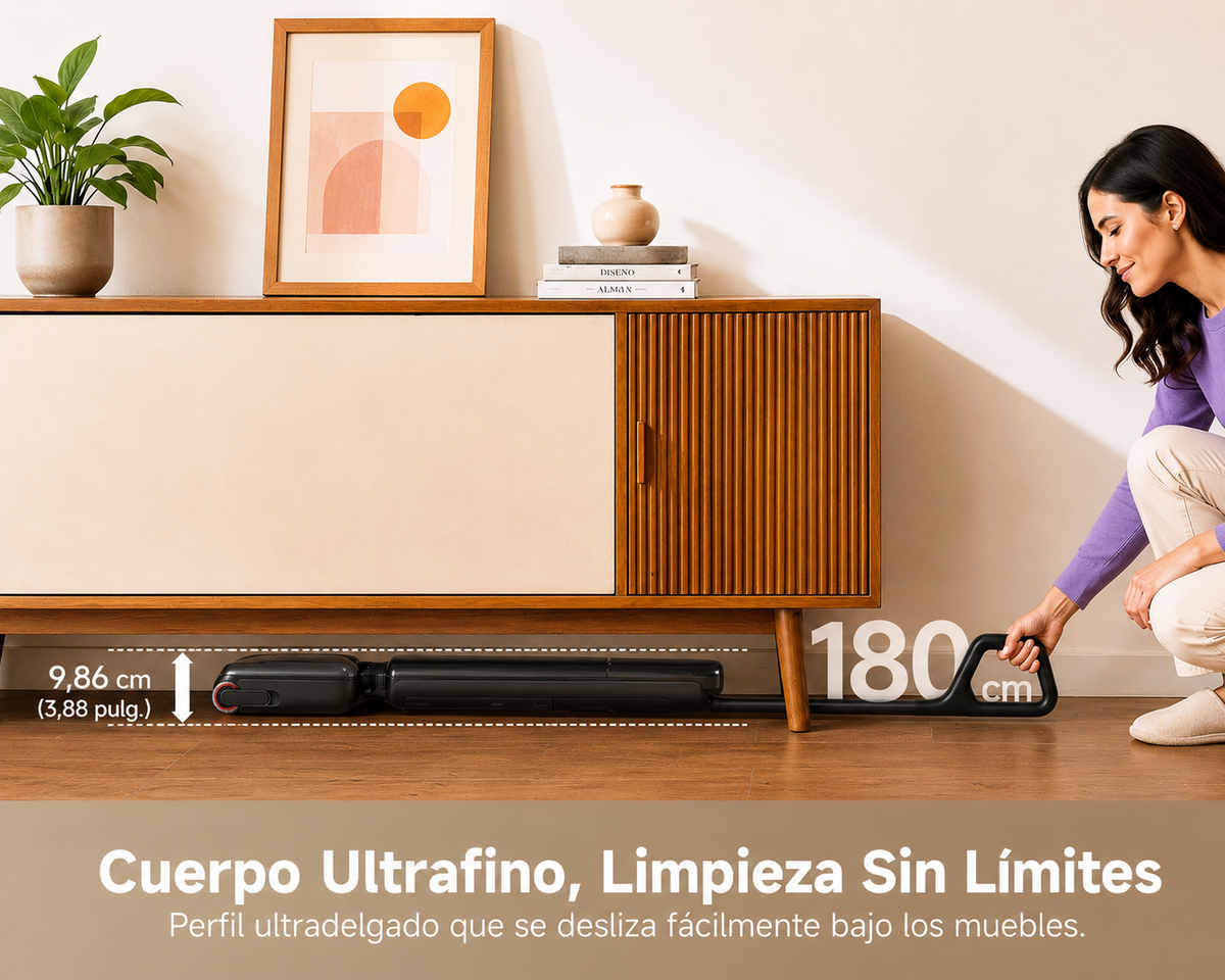 DREAME - Aspiradora Inalámbrica 3 en 1 | Superligera y Portátil